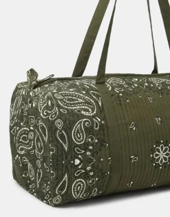 Accessorize Quilted Paisley Weekend Bag