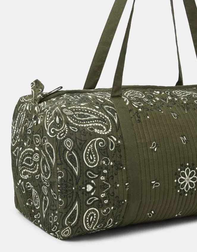 Accessorize Quilted Paisley Weekend Bag
