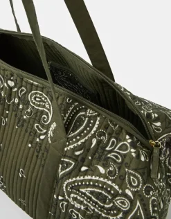 Accessorize Quilted Paisley Weekend Bag