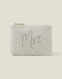 Accessorize "Mrs" Bridal Pouch