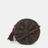 Accessorize Raffia Circle Crossbody Bag