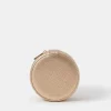 Accessorize Round Metallic Jewellery Box