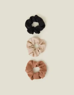 Accessorize Satin Scrunchie Set of Three