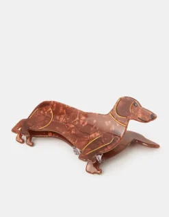 Accessorize Sausage Dog Claw Clip