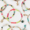 Accessorize Sea Charm Beaded Stretch Bracelet Multipack