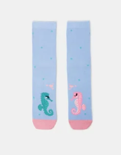 Accessorize Seahorses In Love Socks
