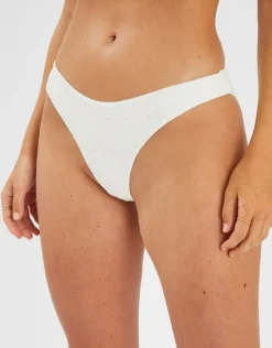 Accessorize Seashell Bikini Bottoms White