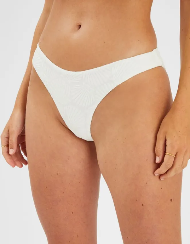 Accessorize Seashell Bikini Bottoms White