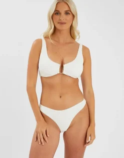 Accessorize Seashell Bikini Bottoms White