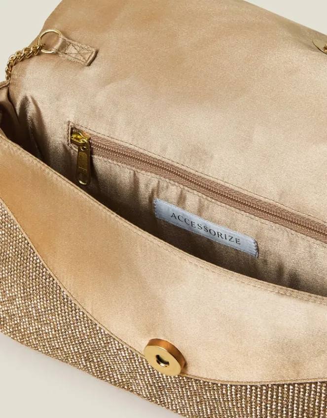 Accessorize Shimmer Clutch Bag
