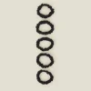 Accessorize Skinny Satin Scrunchies 5 Pack