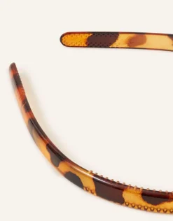 Accessorize Slim Tortoiseshell Headband