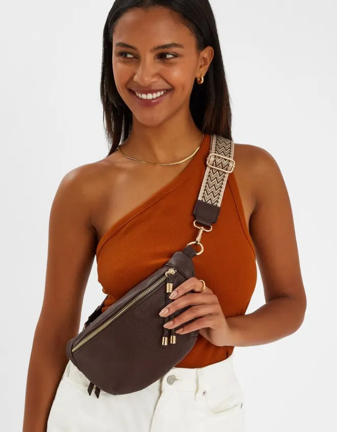 Accessorize Sling Bum Bag Brown