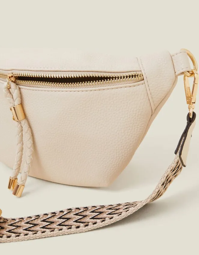 Accessorize Sling Bum Bag Cream