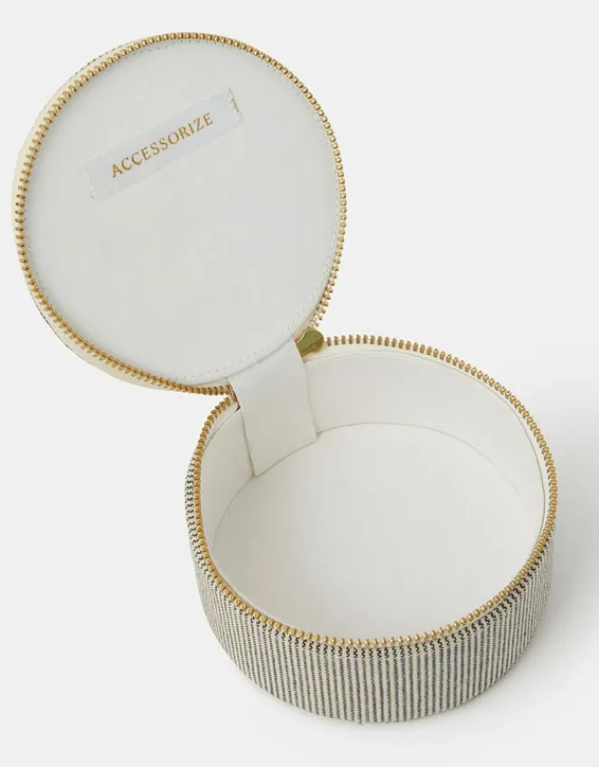 Accessorize Small Bead Shell Jewellery Box