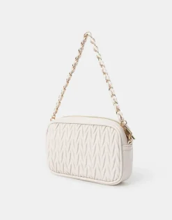 Accessorize Small Ruched Crossbody Bag