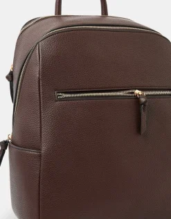 Accessorize Smart Zip Around Backpack Brown