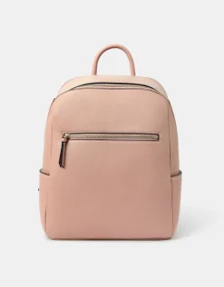 Accessorize Smart Zip Around Backpack Pink