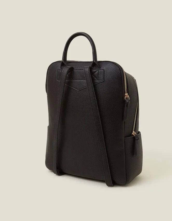 Accessorize Smart Zip Around Backpack Black