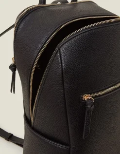 Accessorize Smart Zip Around Backpack Black