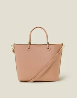 Accessorize Smooth Faux Leather Handbag