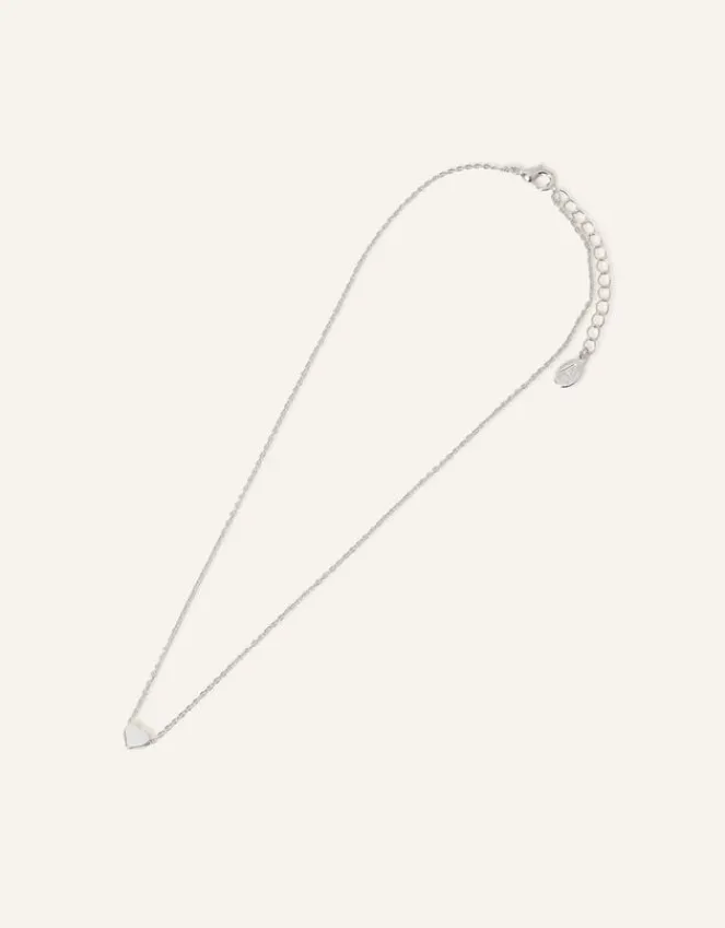 Accessorize Solid Heart Pendant Necklace