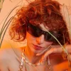 Accessorize Sports Wrap Visor Sunglasses