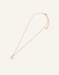 Accessorize Star Pendant Necklace