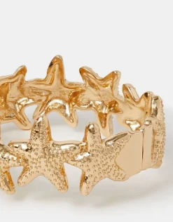 Accessorize Starfish Hinged Bracelet