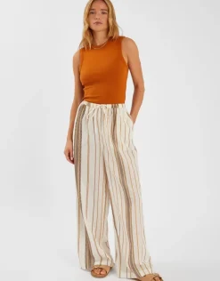 Accessorize Stripe Wide Leg Trousers Multi