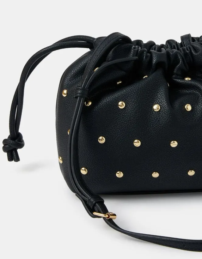 Accessorize Studded Bucket Bag