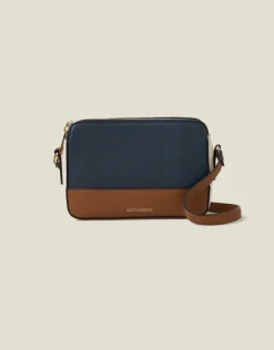 Accessorize Suedette Classic Crossbody Bag Multi