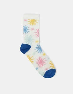 Accessorize Sun Beam Socks Ivory