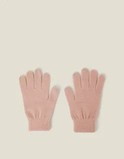 Accessorize Super Stretch Touch Gloves Pink