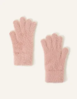 Accessorize Super-Stretch Fluffy Knit Gloves