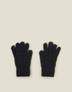 Accessorize Super-Stretch Fluffy Knit Gloves