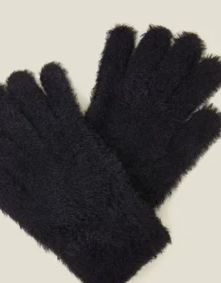 Accessorize Super-Stretch Fluffy Knit Gloves