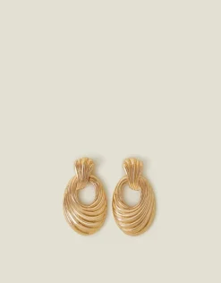 Accessorize Swirly Door Knocker Earrings