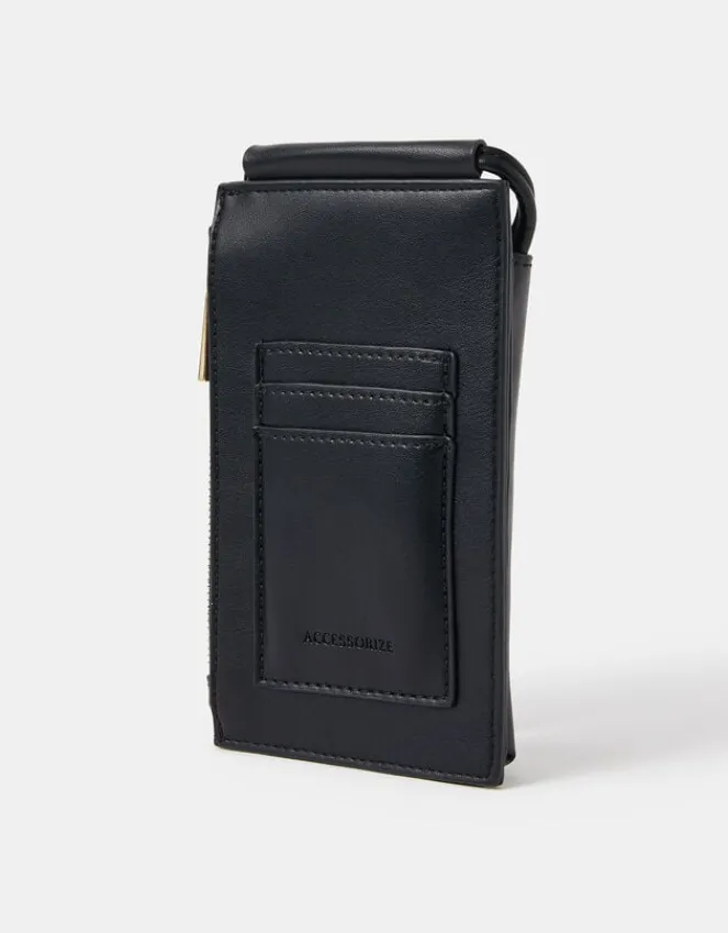 Accessorize Tab Pocket Phone Bag Black