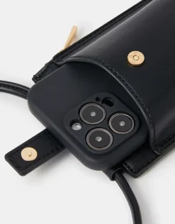 Accessorize Tab Pocket Phone Bag Black
