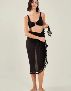 Accessorize Tassel Trim Sarong