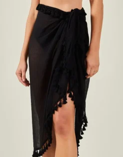 Accessorize Tassel Trim Sarong