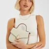 Accessorize Top Handle Cross-Body Bag Nude