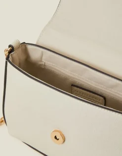 Accessorize Top Handle Cross-Body Bag Nude