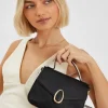 Accessorize Top Handle Cross-Body Bag Black