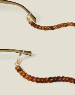 Accessorize Tort Resin Sunglasses Chain