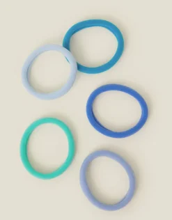 Accessorize Towelling Hair Bands 5 Pack