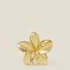 Accessorize Tropical Flower Metal Claw Clip