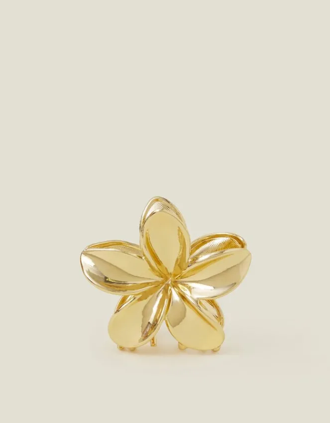 Accessorize Tropical Flower Metal Claw Clip