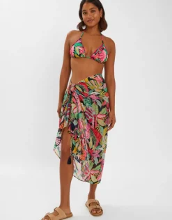 Accessorize Tropical Print Sarong